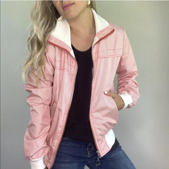 Diesel women’s striped windbreaker jacket - Picture 3 of 10